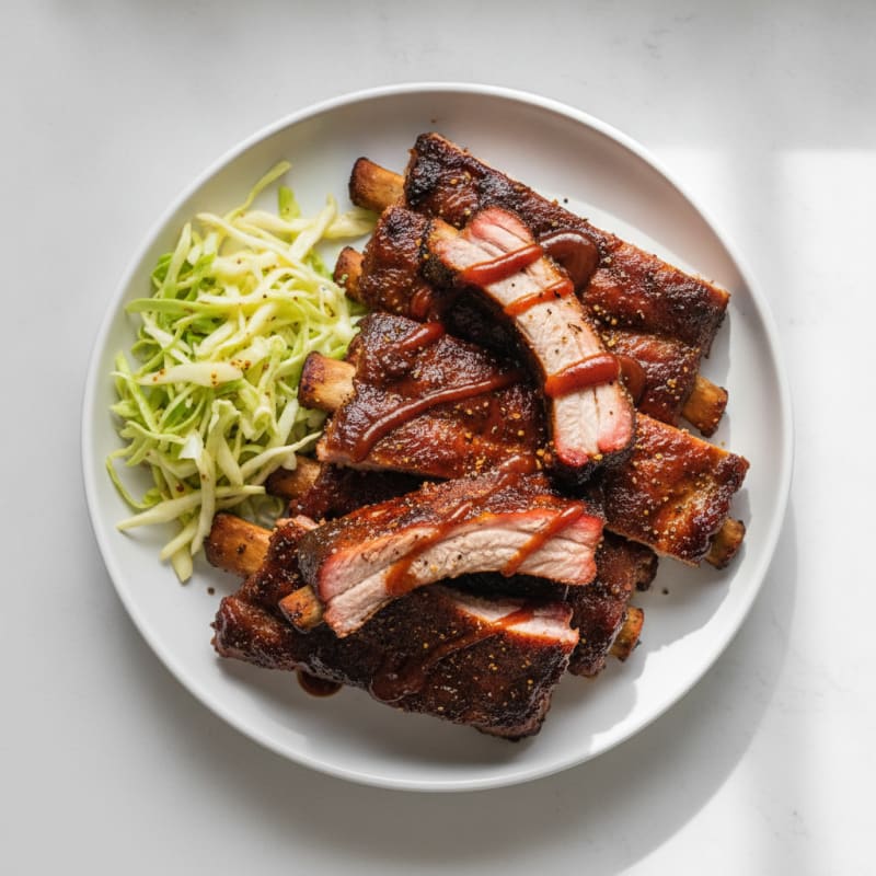 Smoked BBQ Pork Ribs