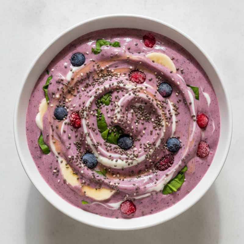 Berry Banana Protein Power Smoothie