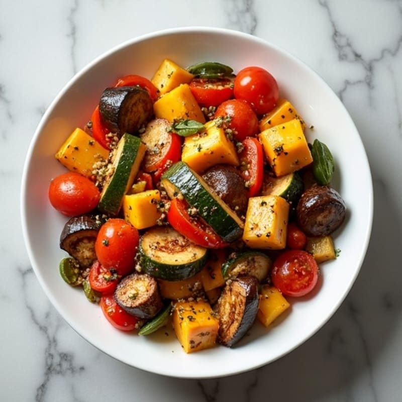 Herb-Roasted Vegetable Ratatouille with Fresh Thyme