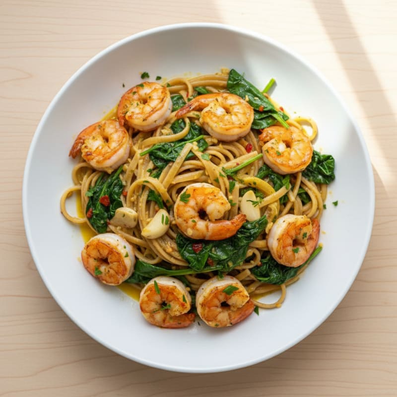 Zesty Garlic Butter Shrimp Scampi