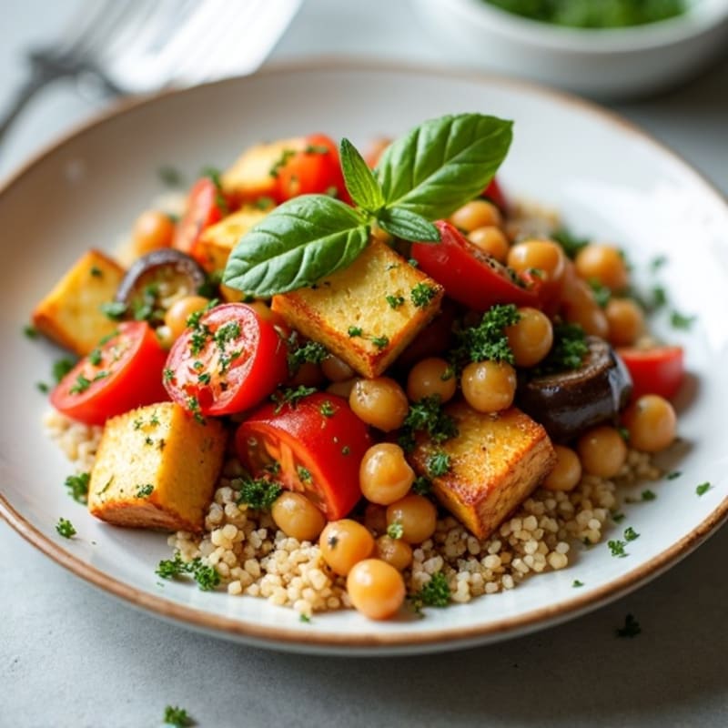 Herb-Roasted Vegetable Ratatouille with Fresh Thyme