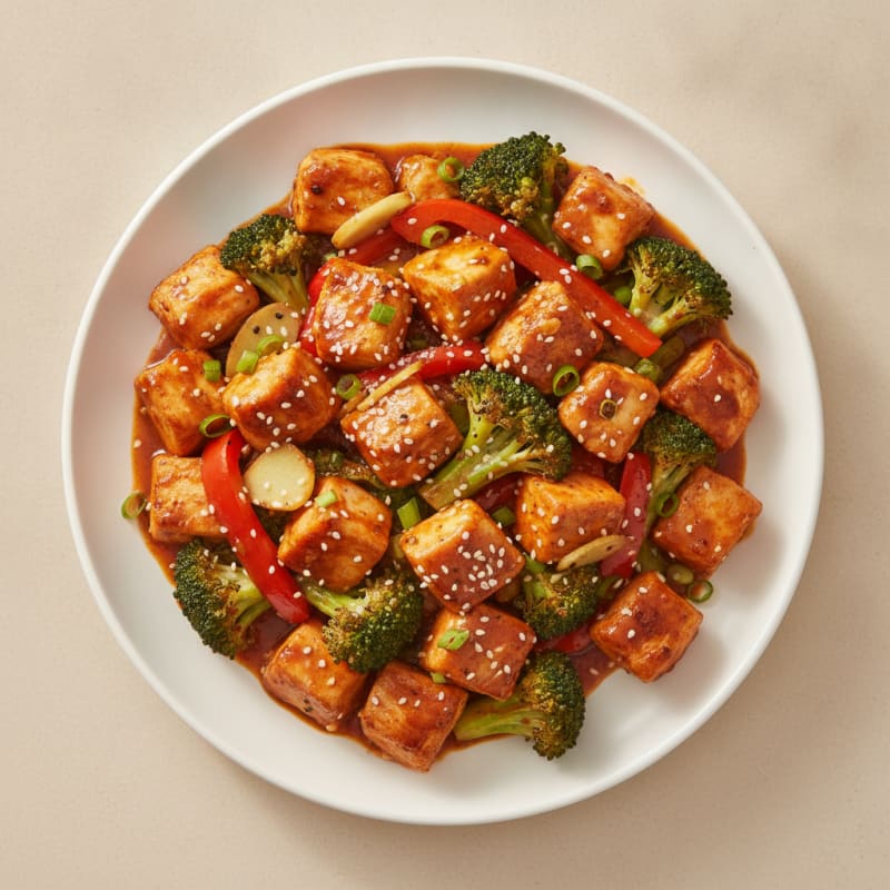 Spicy Gochujang Chicken Stir-Fry