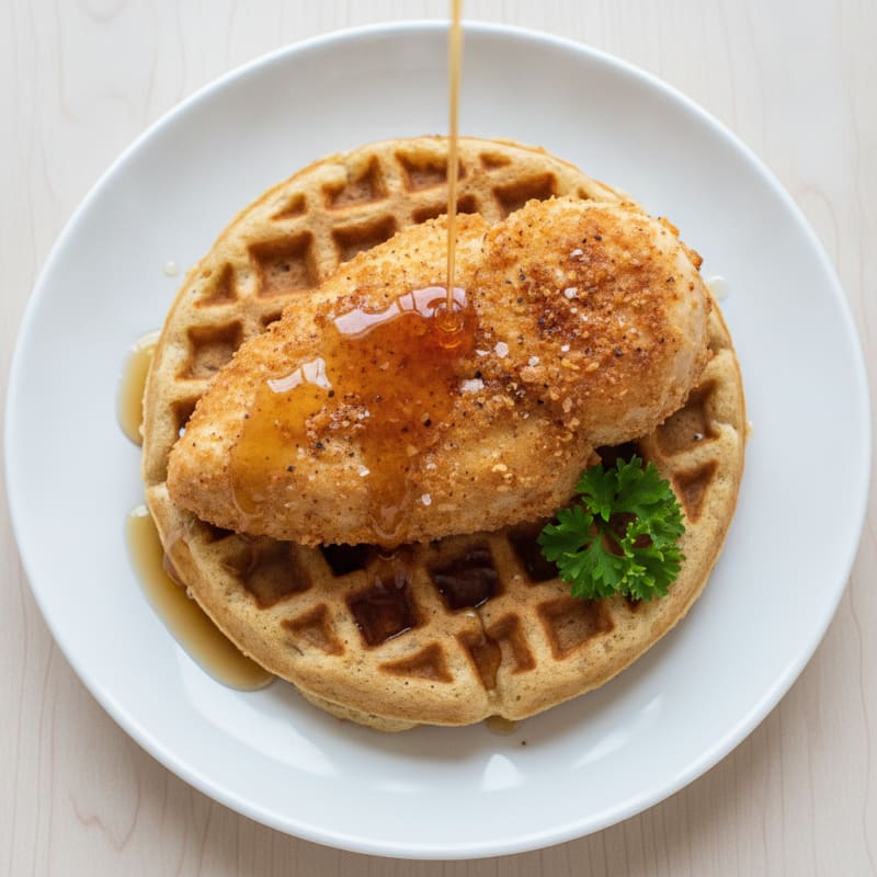 Golden Chicken & Waffles