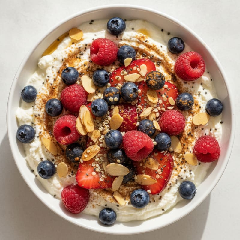 Cottage Cheese Power Breakfast Bowl