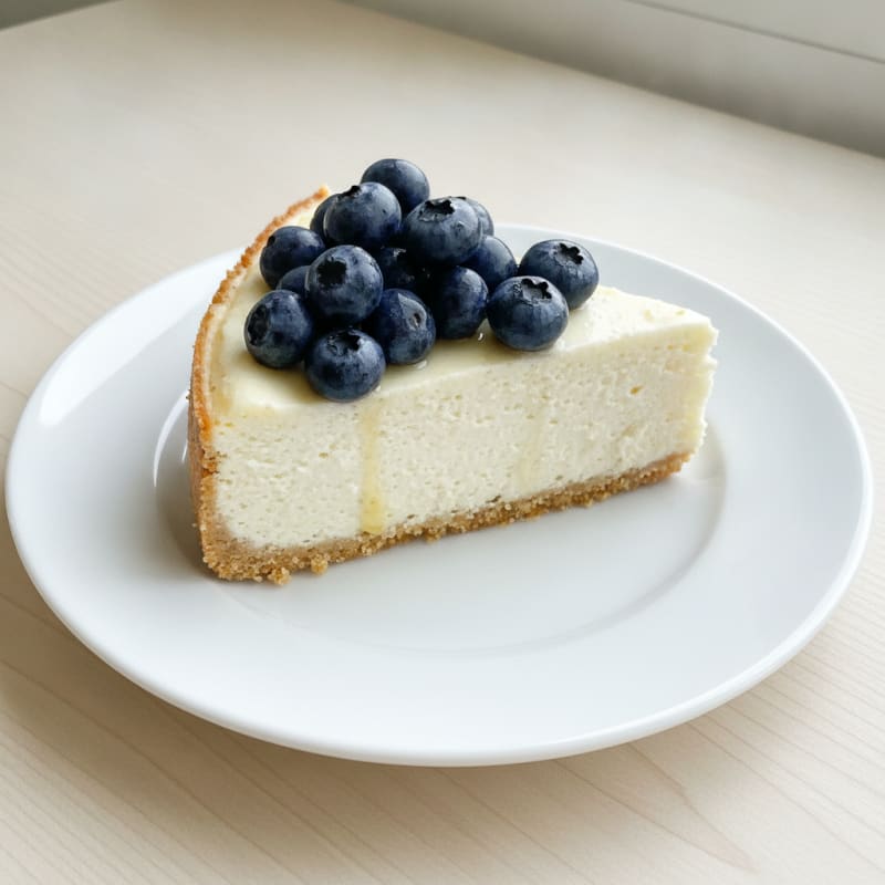 Creamy Greek Yogurt Protein Cheesecake
