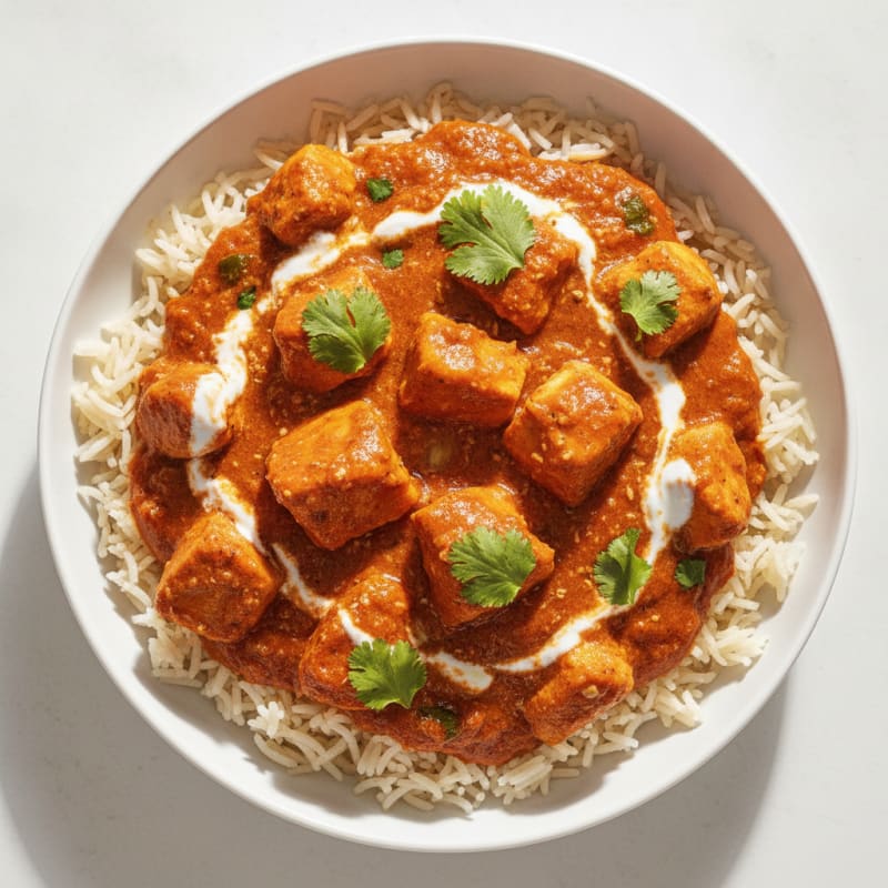 Spiced Butter Chicken with Basmati Rice