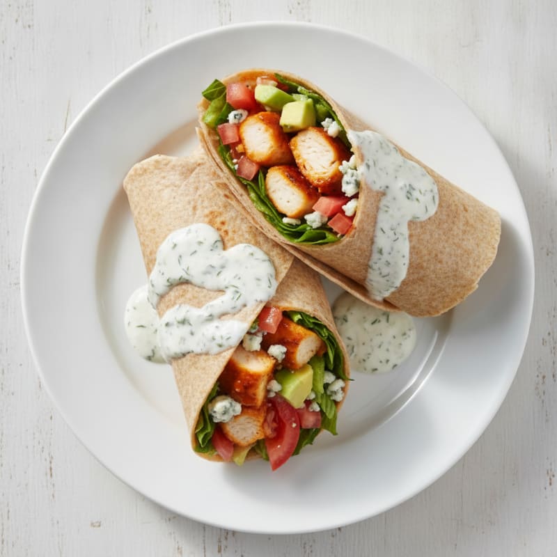 Buffalo Ranch Chicken Wrap