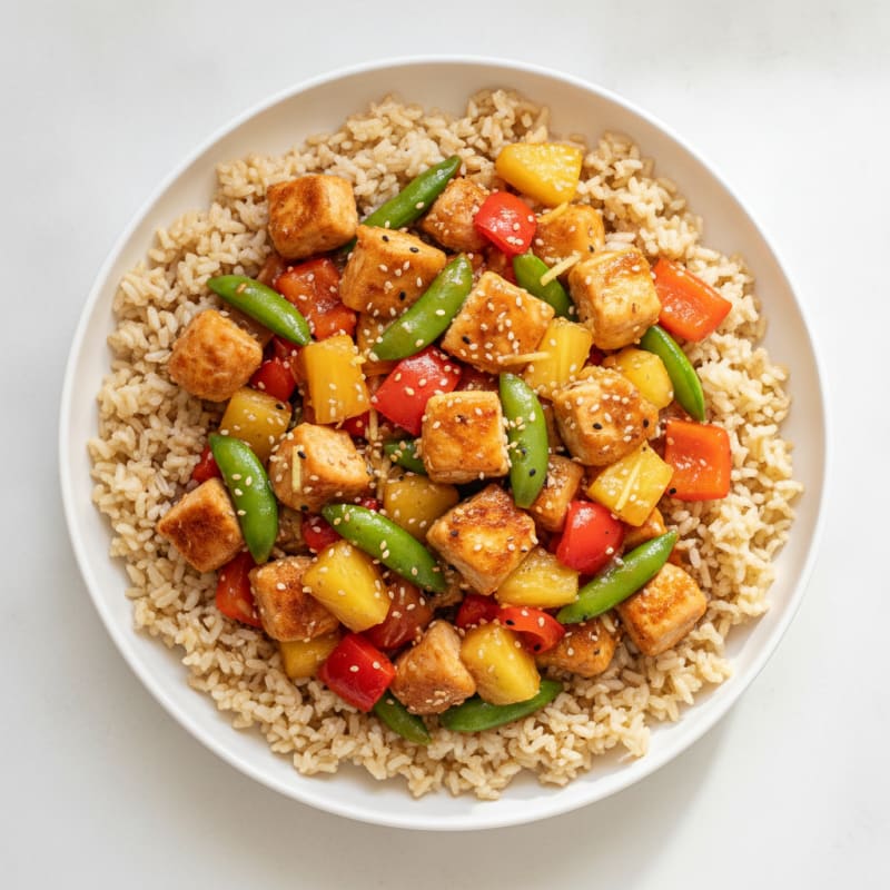 Sweet and Sour Chicken Stir-Fry