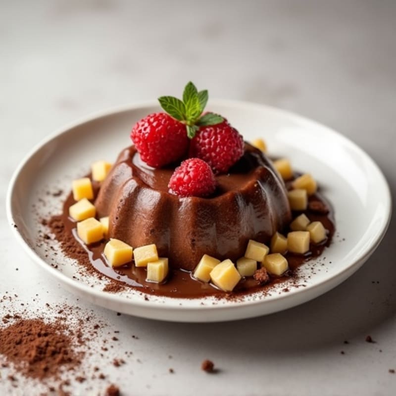 High-Protein Chocolate Potato Pudding
