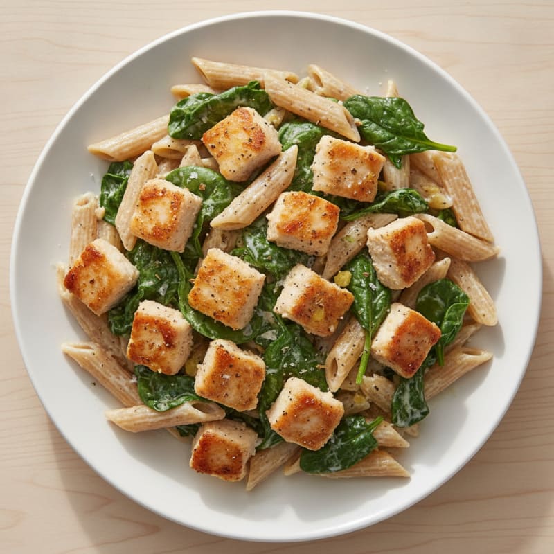 Creamy Garlic Parmesan Chicken Pasta