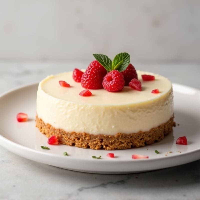 Creamy Greek Yogurt Protein Cheesecake