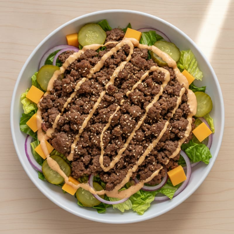 Big Mac Inspired Protein Power Bowl