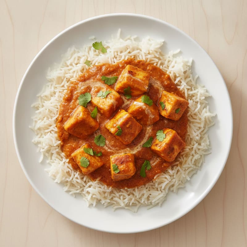 Spiced Butter Chicken with Basmati Rice