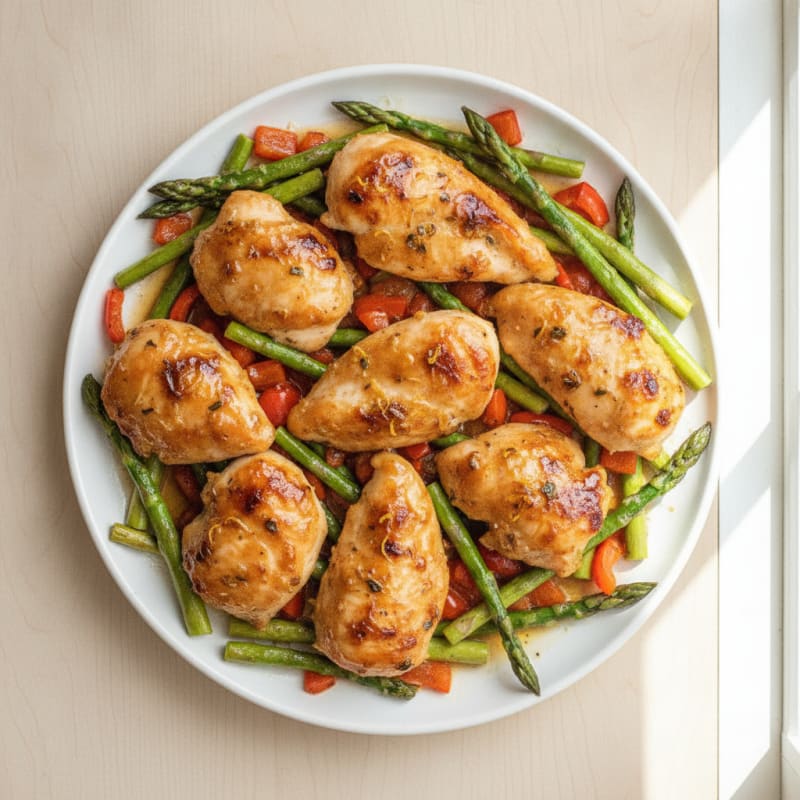 Lemon-Herb Chicken Tray Bake