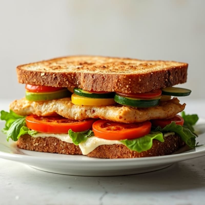 Grilled Vegetable Sandwich