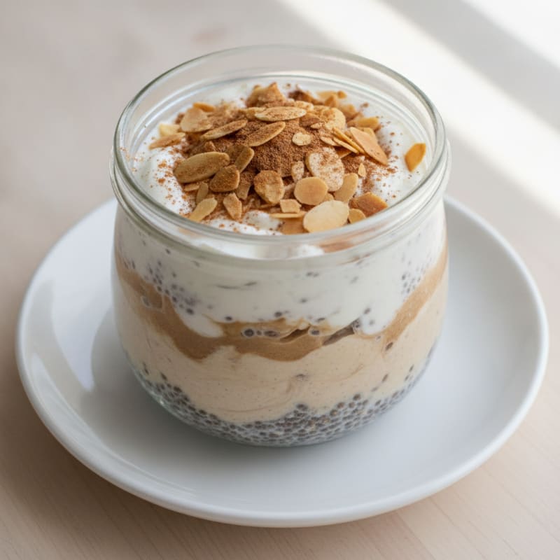 Nutty Chia Seed Pudding Cup