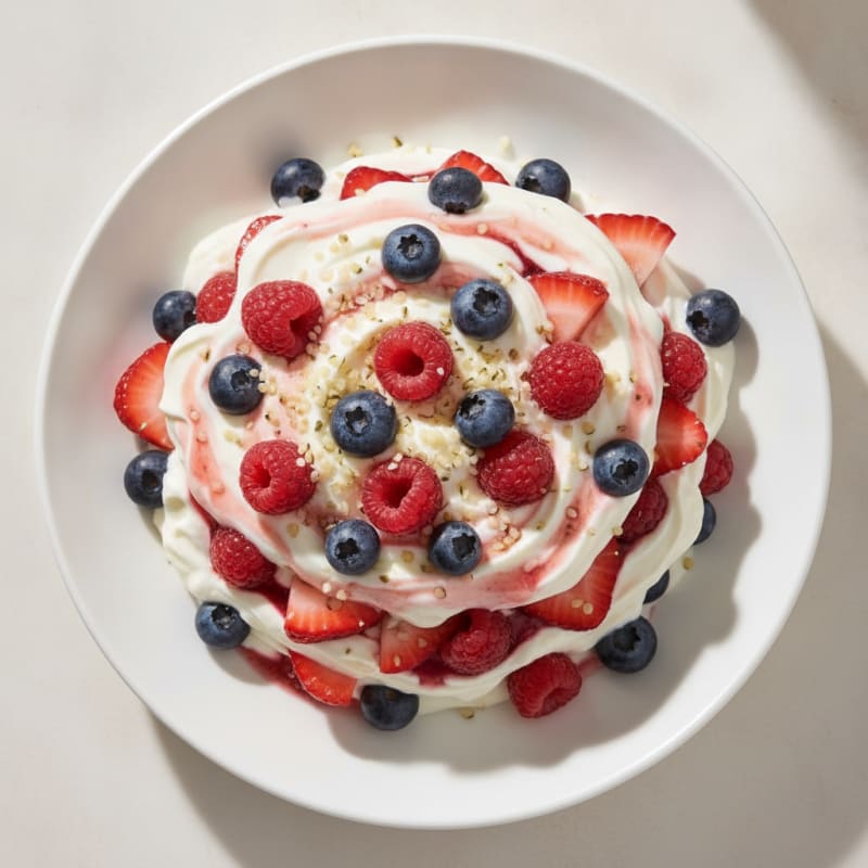 Creamy Greek Yogurt Protein Parfait with Mixed Berries