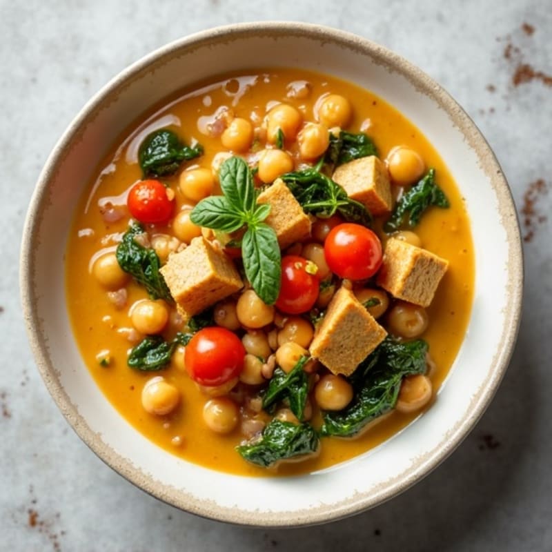 Creamy Coconut Curry Chickpea Stew