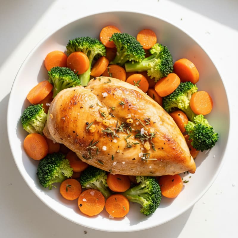 Garlic Herb Roasted Chicken
