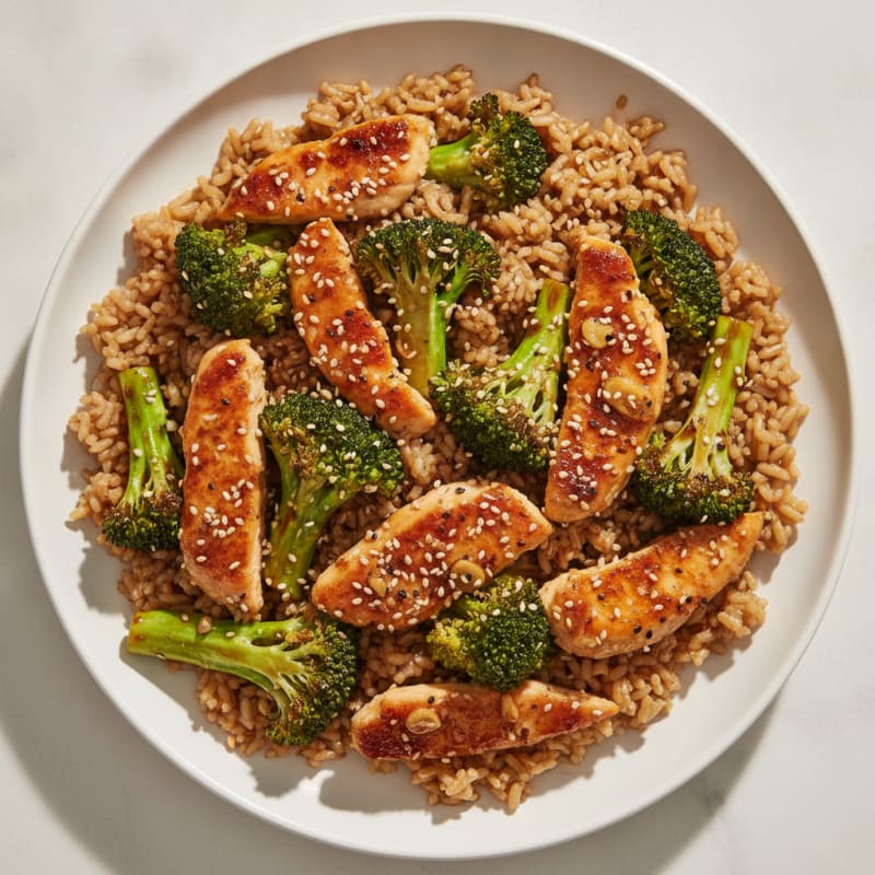 Teriyaki Chicken and Broccoli Stir-Fry