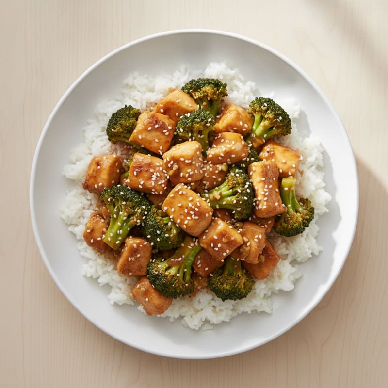 Teriyaki Chicken and Broccoli Stir-Fry