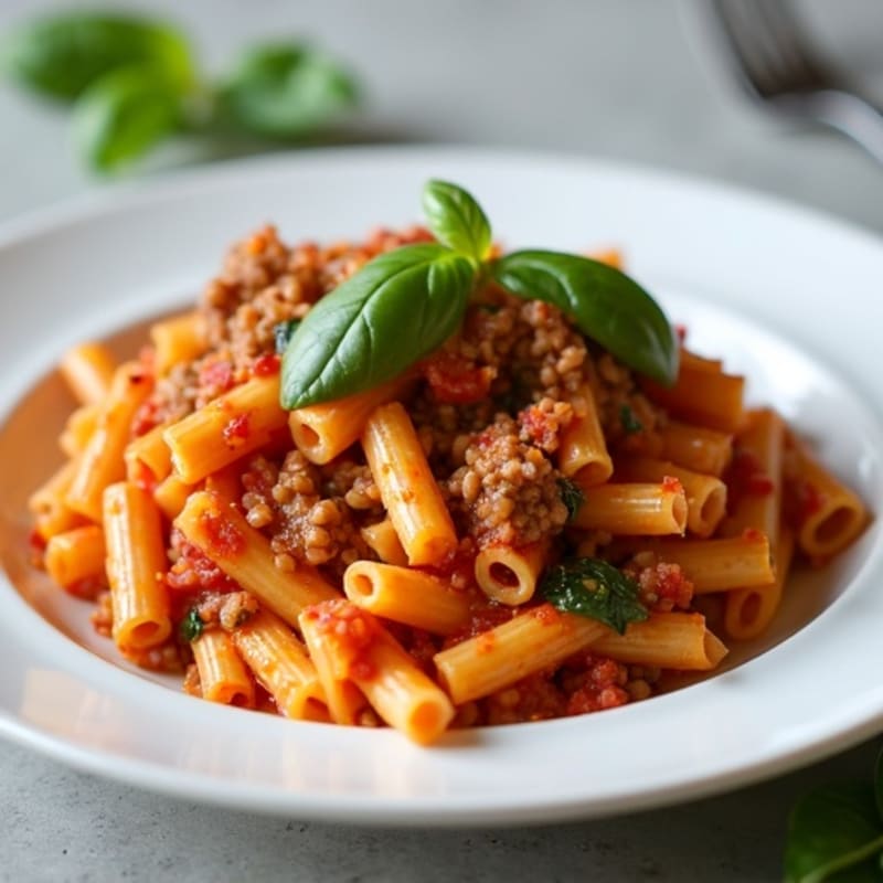 Protein-Packed Turkey and Lentil Baked Ziti