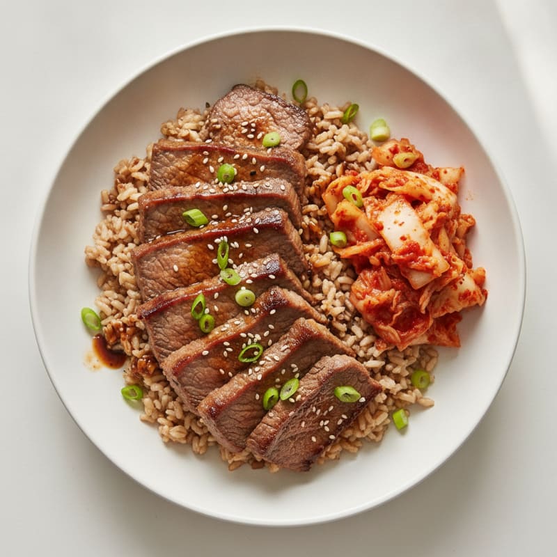 Beef Bulgogi with Kimchi