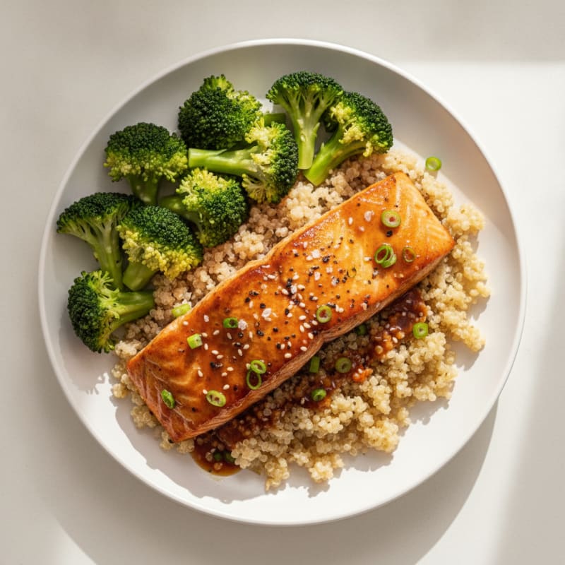 Teriyaki Glazed Salmon