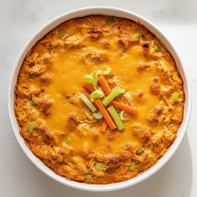 Buffalo Chicken Dip with Cream Cheese