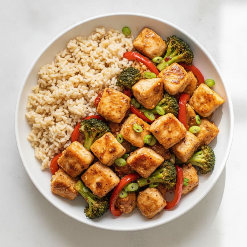 Clean General Tso's Chicken Stir-Fry