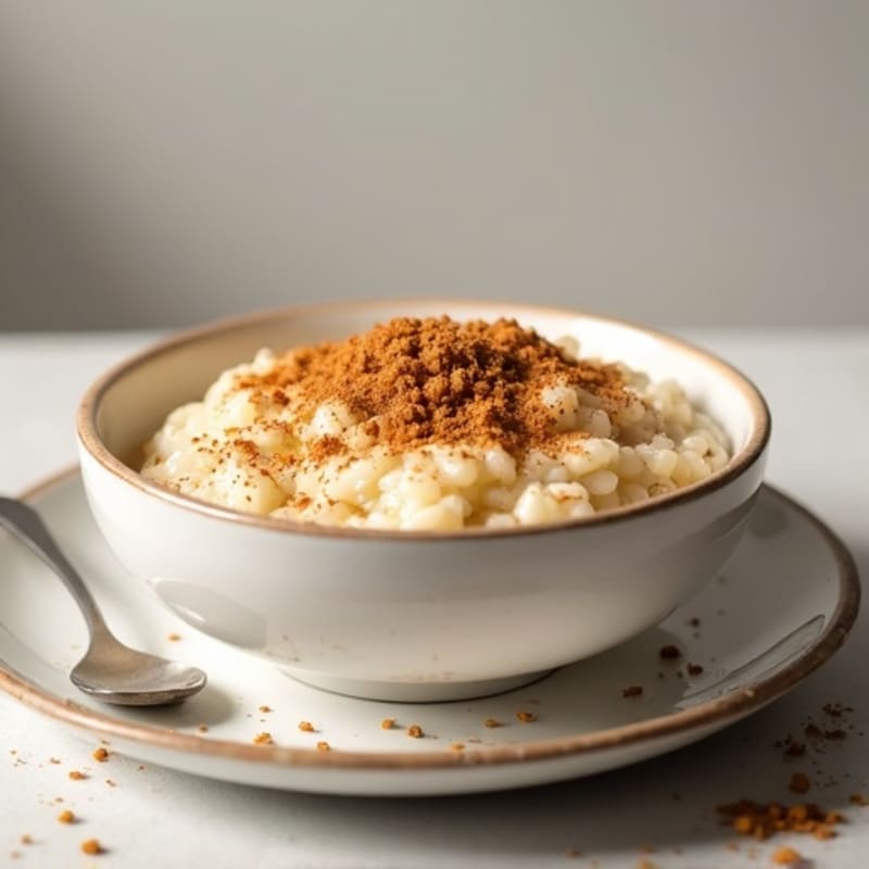 Protein-Packed Vanilla Cinnamon Cream of Rice Bowl