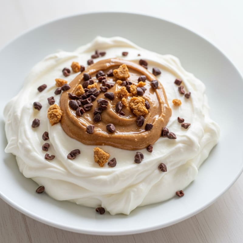 Greek Yogurt Protein Mousse with Almond Butter