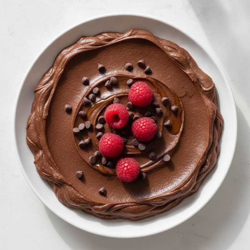 Silky Greek Yogurt Chocolate Protein Pudding