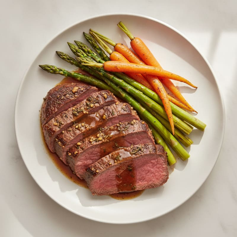 Garlic Herb Roasted Beef