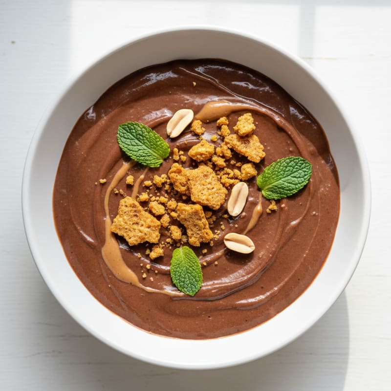 Silky Chocolate Protein Pudding