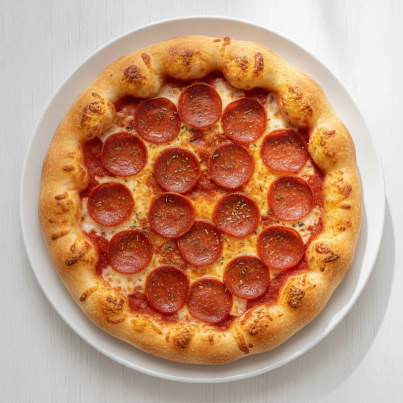 Classic Stuffed Crust Pepperoni Pizza