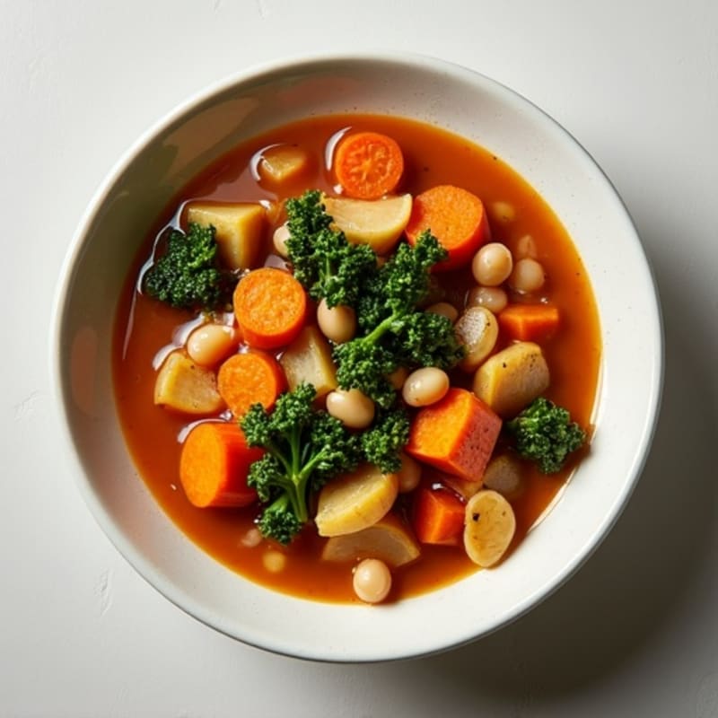 Hearty Root Vegetable and White Bean Stew