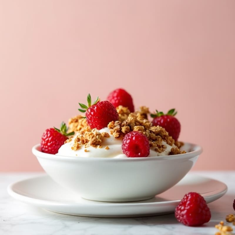 Greek Yogurt with Protein Granola