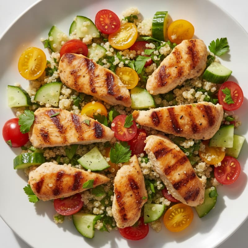Lemon Herb Quinoa Salad