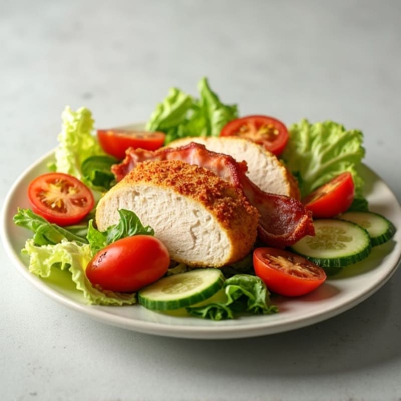 Crispy Turkey Club Salad