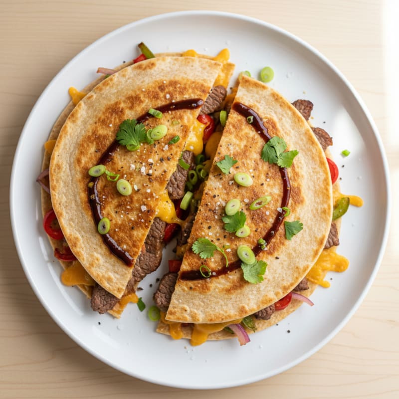 Steak and Cheese Quesadillas