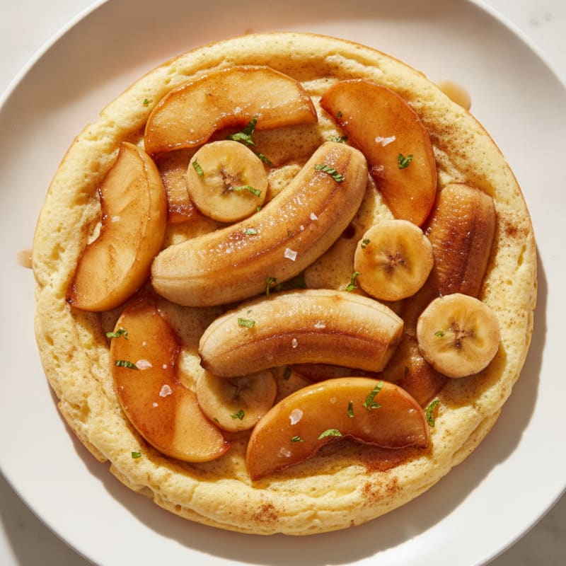 Roasted Apple and Banana Medley