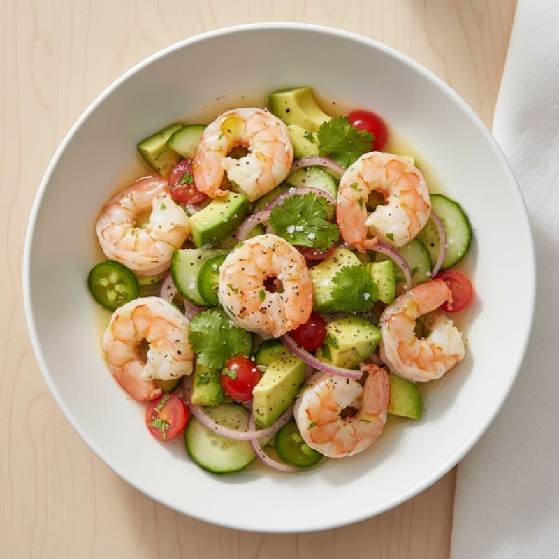Zesty Chili-Lime Shrimp Ceviche