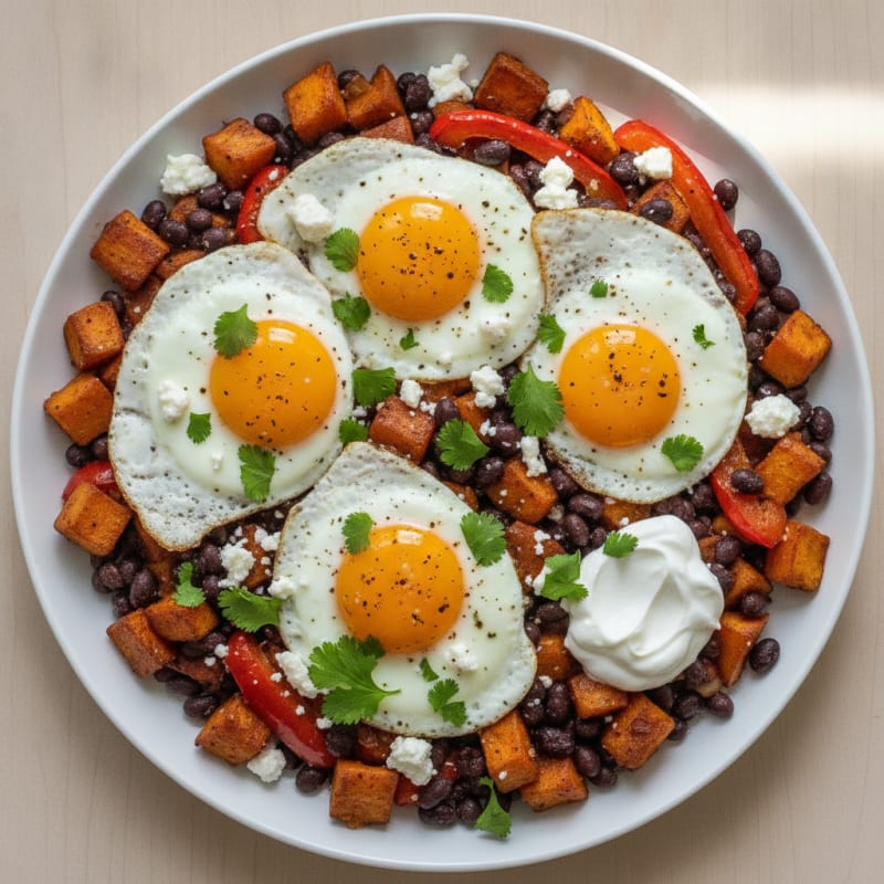 Sheet Pan Sweet Potato Hash