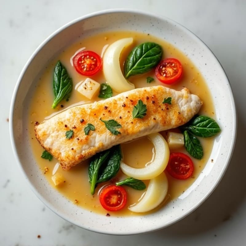 Creamy Coconut Cod and Vegetable Stew