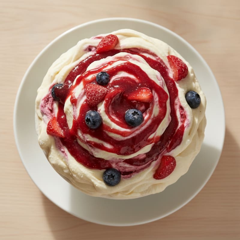 Protein-Packed Berry Swirl Creami