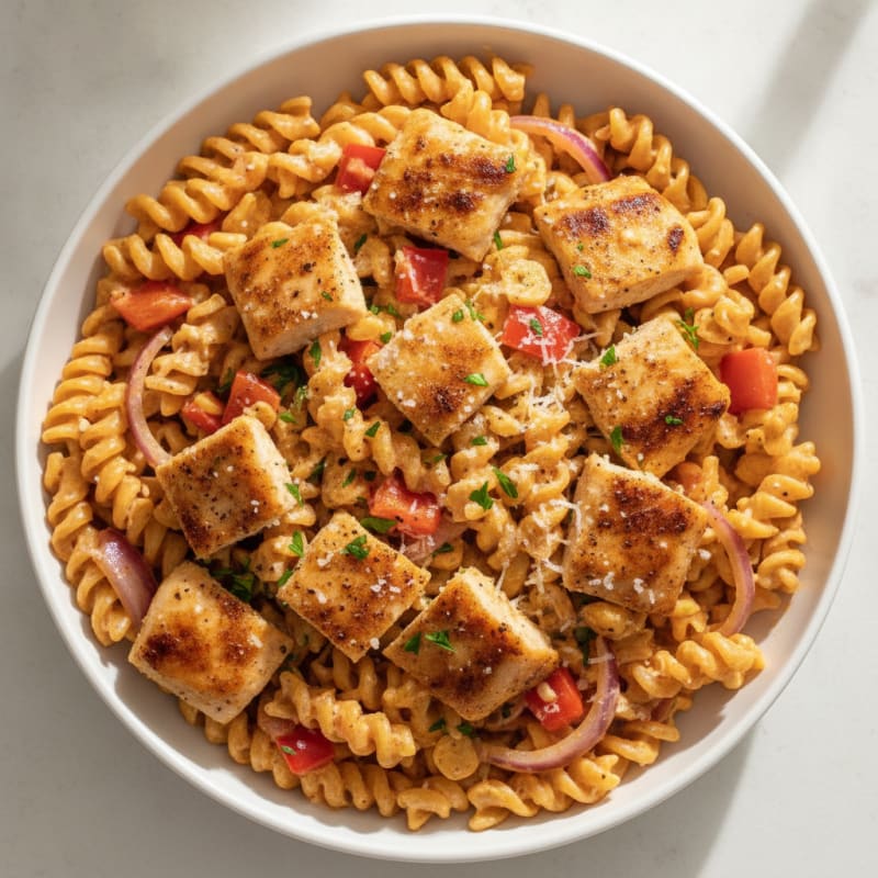 Cajun Chicken Alfredo Pasta