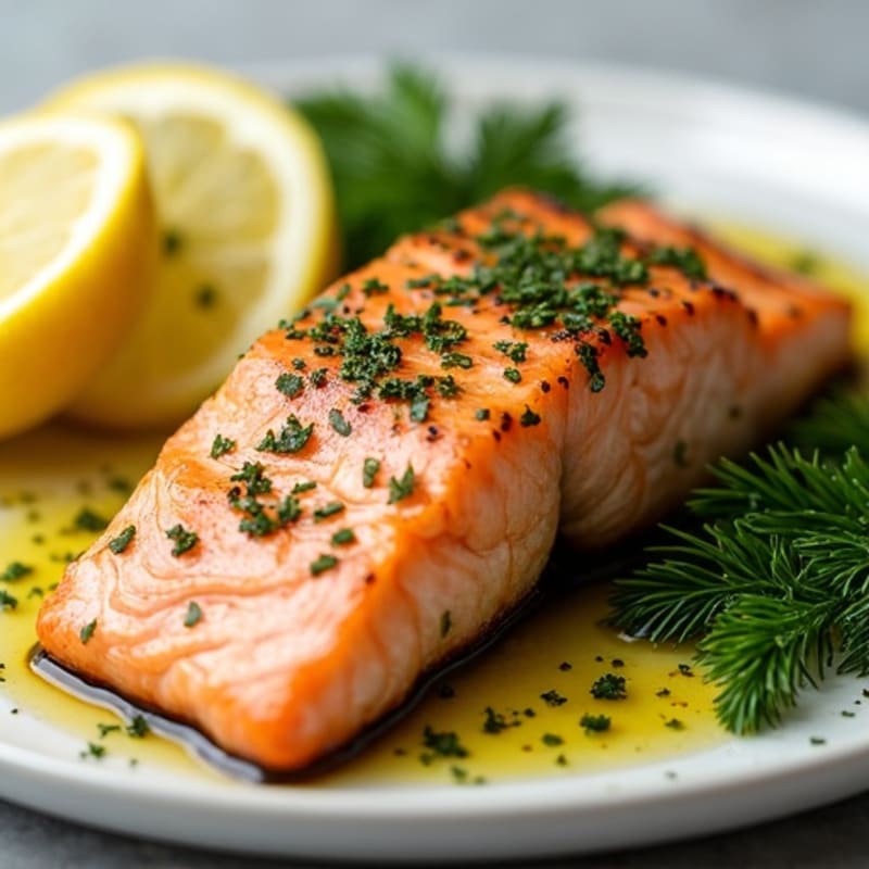 Citrus-Herb Grilled Salmon with Fresh Herbs