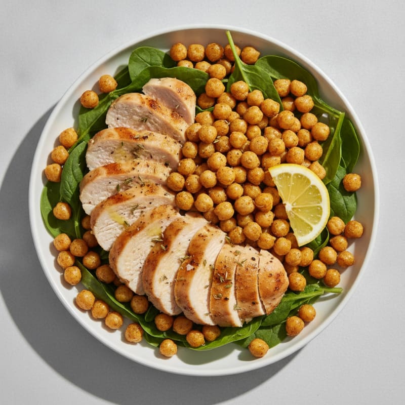Savory Herb Roasted Chickpeas