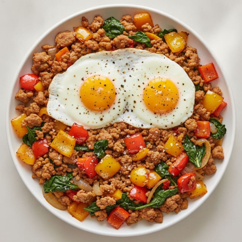 Hearty Grand Slam Breakfast Skillet